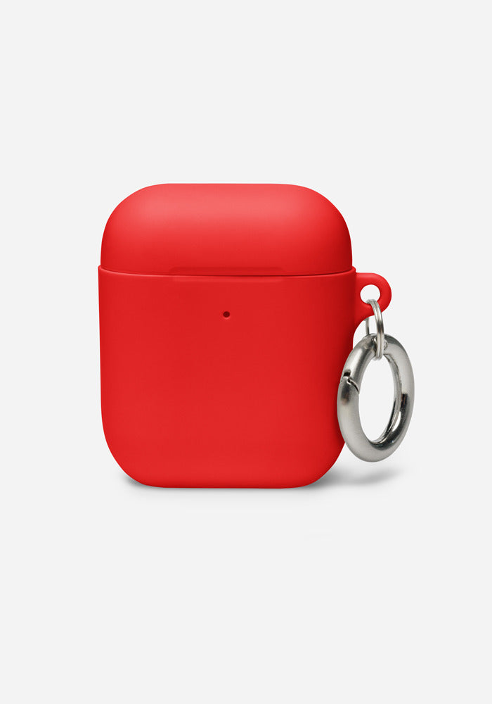 Red AirPods